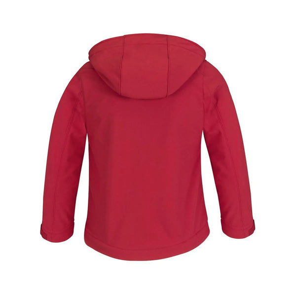 Giacca Hooded Softshell Bimbo - personalizzabile con logo