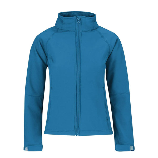 Giacca Hooded Softshell Donna - personalizzabile con logo