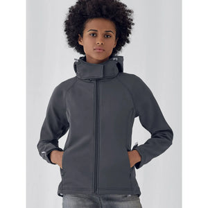 Giacca Hooded Softshell Donna - personalizzabile con logo