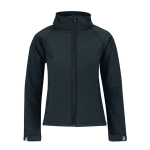 Giacca Hooded Softshell Donna - personalizzabile con logo