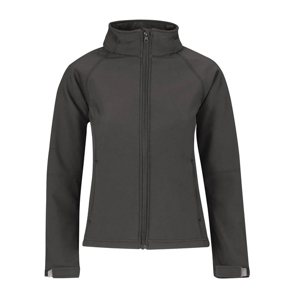 Giacca Hooded Softshell Donna - personalizzabile con logo