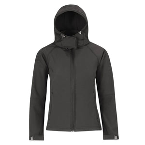 Giacca Hooded Softshell Donna - personalizzabile con logo