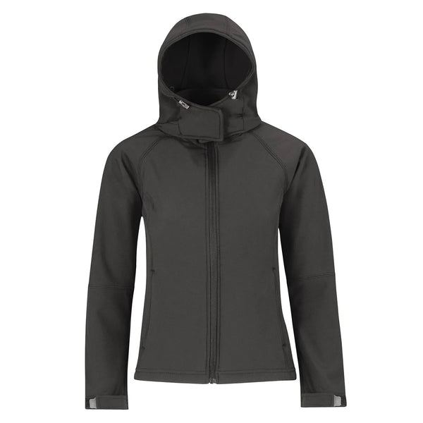 Giacca Hooded Softshell Donna - personalizzabile con logo