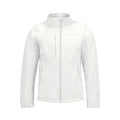 Giacca Hooded Softshell Uomo bianco / S - personalizzabile con logo