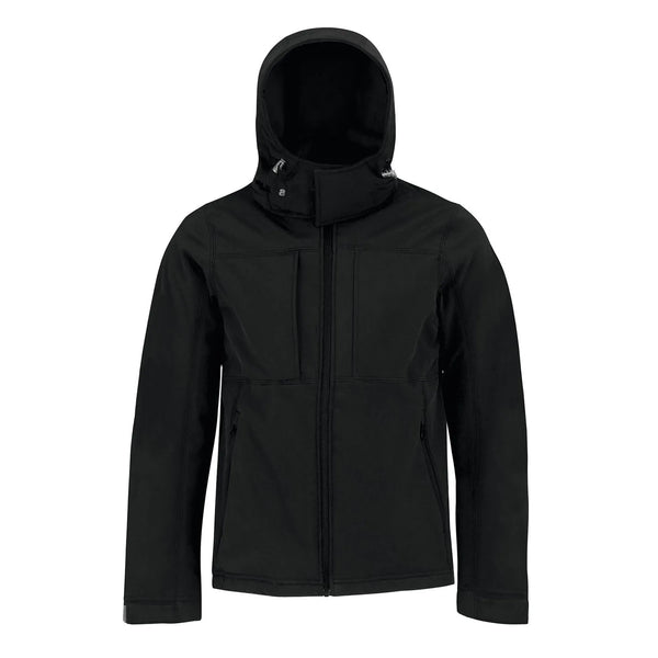 Giacca Hooded Softshell Uomo - personalizzabile con logo