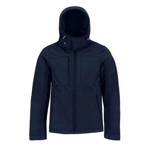 Giacca Hooded Softshell Uomo - personalizzabile con logo