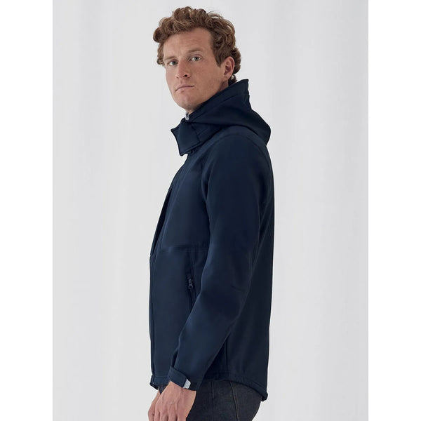 Giacca Hooded Softshell Uomo - personalizzabile con logo