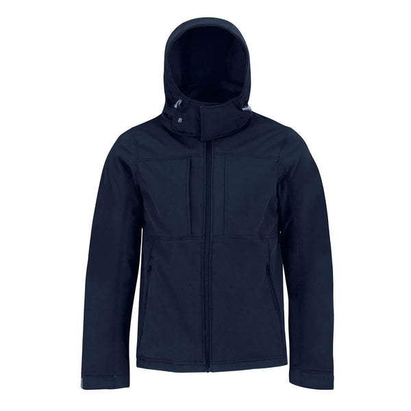 Giacca Hooded Softshell Uomo - personalizzabile con logo