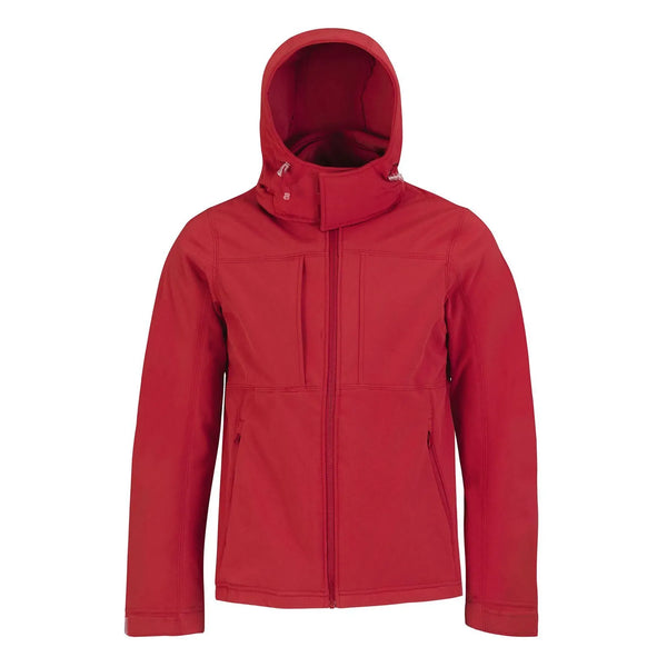 Giacca Hooded Softshell Uomo - personalizzabile con logo