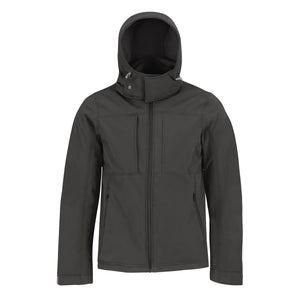 Giacca Hooded Softshell Uomo - personalizzabile con logo