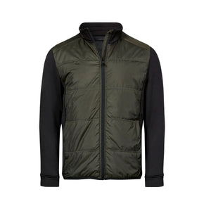 Giacca Hybrid-Stretch verde / S - personalizzabile con logo