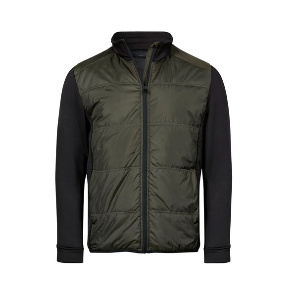 Giacca Hybrid-Stretch verde / S - personalizzabile con logo