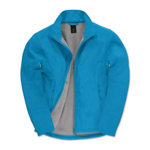 Giacca ID.701 Softshell azzurro / S - personalizzabile con logo