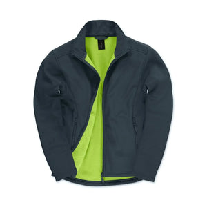 Giacca ID.701 Softshell blu / S - personalizzabile con logo
