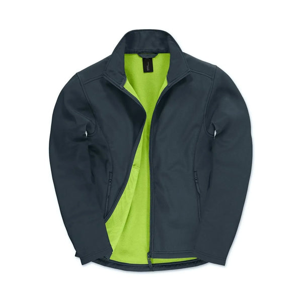 Giacca ID.701 Softshell blu / S - personalizzabile con logo