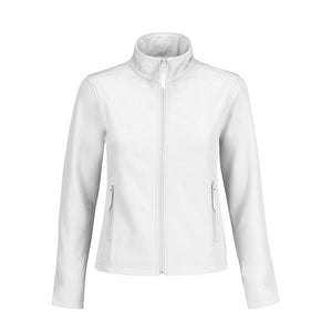 Giacca ID.701 Softshell Donna bianco / XS - personalizzabile con logo