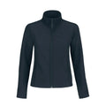 Giacca ID.701 Softshell Donna blu / XS - personalizzabile con logo