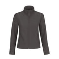 Giacca ID.701 Softshell Donna grigio / XS - personalizzabile con logo