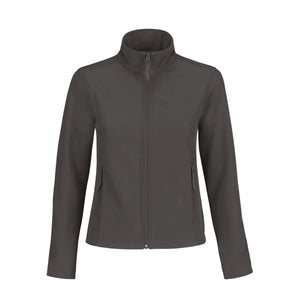 Giacca ID.701 Softshell Donna grigio / XS - personalizzabile con logo