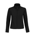 Giacca ID.701 Softshell Donna nero / XS - personalizzabile con logo