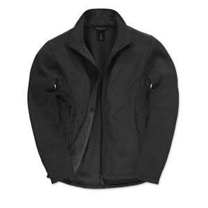 Giacca ID.701 Softshell nero / S - personalizzabile con logo