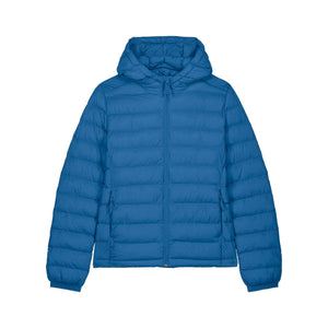 Giacca Imbottita Donna Stella Voyager 2.0 blu / XS - personalizzabile con logo