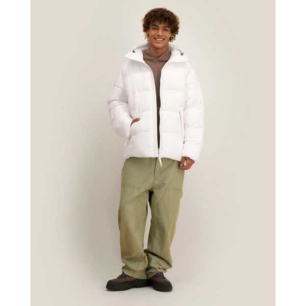 Giacca Imbottita Unisex Con Cappuccio Puffer 2.0 bianco / XXS - personalizzabile con logo