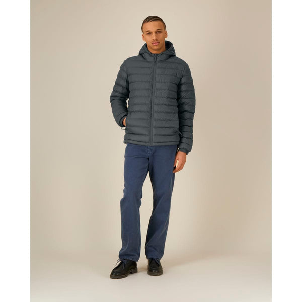 Giacca Imbottita Uomo Stanley Voyager 2.0 grigio scuro / S - personalizzabile con logo