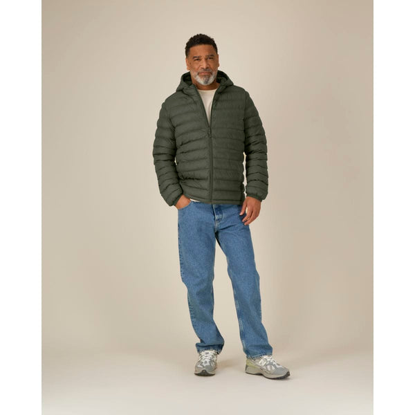 Giacca Imbottita Uomo Stanley Voyager 2.0 kaki / S - personalizzabile con logo