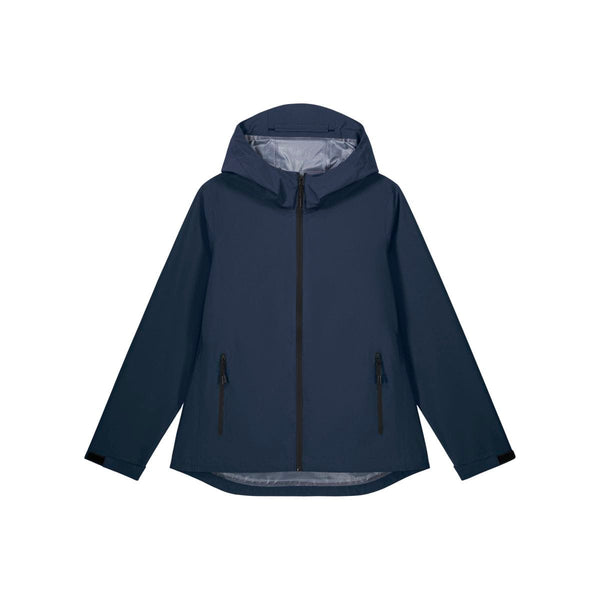 Giacca Impermeabile Donna Stella Stormer blu navy / XS - personalizzabile con logo