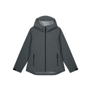 Giacca Impermeabile Donna Stella Stormer grigio scuro / XS - personalizzabile con logo