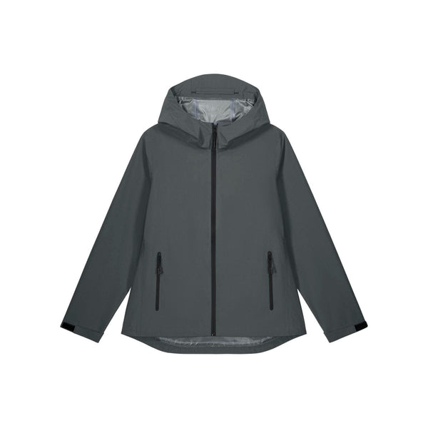 Giacca Impermeabile Donna Stella Stormer grigio scuro / XS - personalizzabile con logo
