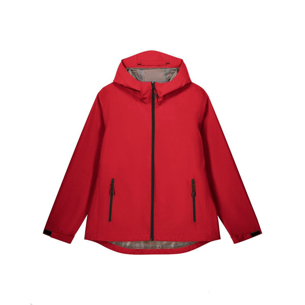 Giacca Impermeabile Donna Stella Stormer rosso / XS - personalizzabile con logo