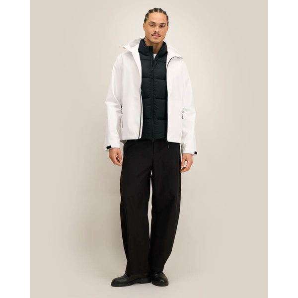 Giacca Impermeabile Uomo Stanley Stormer bianco / S - personalizzabile con logo