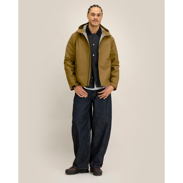 Giacca Impermeabile Uomo Stanley Stormer marrone / S - personalizzabile con logo