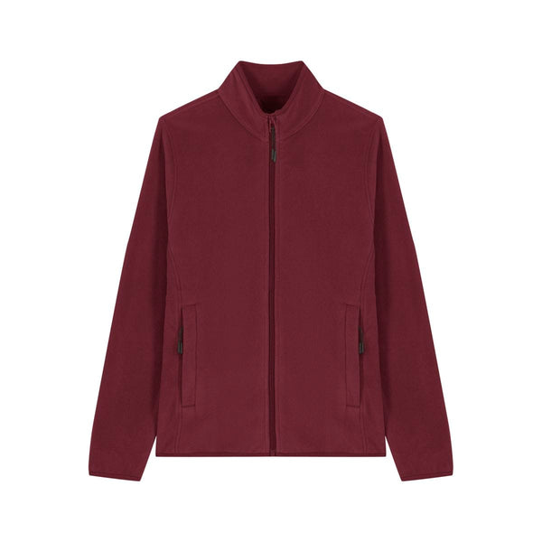 Giacca In Pile Donna Stella Guider bordeaux / XS - personalizzabile con logo