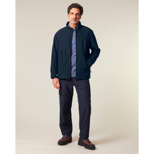 Giacca In Pile Unisex Trekker blu navy / XXS - personalizzabile con logo