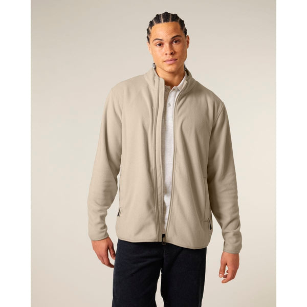 Giacca In Pile Uomo Stanley Guider beige / S - personalizzabile con logo