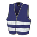 Giacca Junior Enhanced Visibility Vest blu / S - personalizzabile con logo
