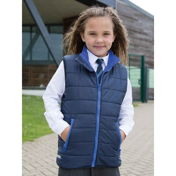 Giacca Junior Padded Bodywarmer - personalizzabile con logo