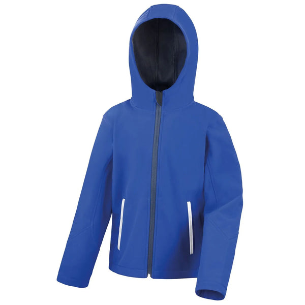 Giacca Junior  Soft Shell royal / XS - personalizzabile con logo