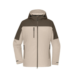 Giacca Ladies‘ 3-in-1 Grs beige / XS - personalizzabile con logo