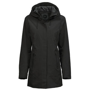 Giacca Ladies' All Weather Parka nero / S - personalizzabile con logo