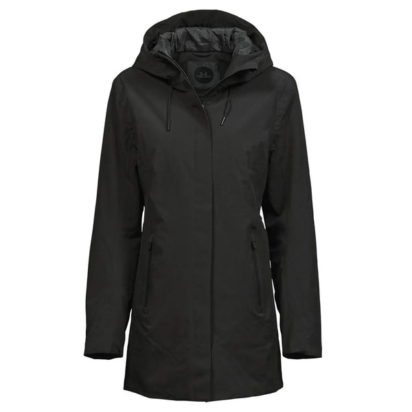 Giacca Ladies' All Weather Parka nero / S - personalizzabile con logo