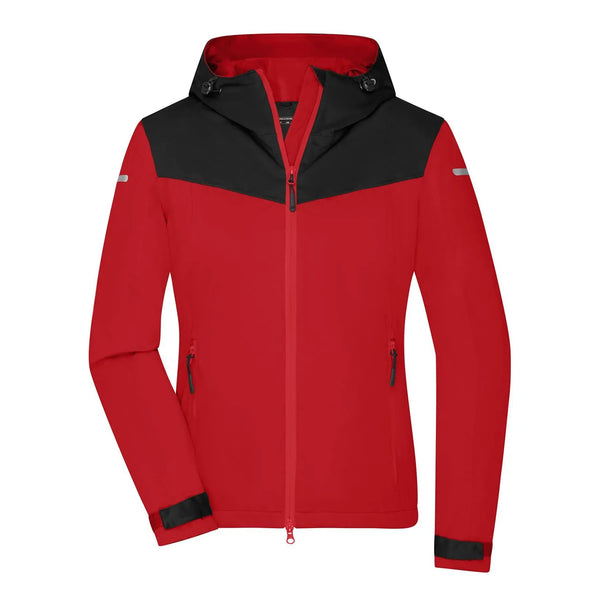 Giacca Ladies´ Allweather rosso / XS - personalizzabile con logo