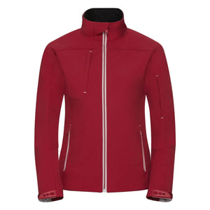 Giacca Ladies Bionic Softshell rosso / XS - personalizzabile con logo