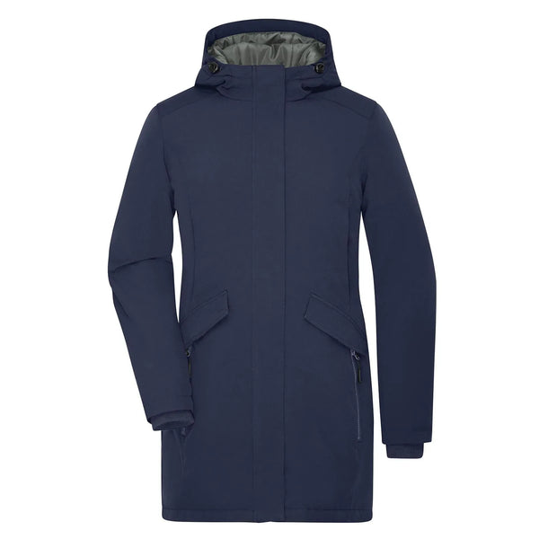 Giacca Ladies Business Parka blu / XS - personalizzabile con logo