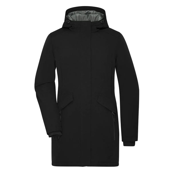 Giacca Ladies Business Parka nero / XS - personalizzabile con logo