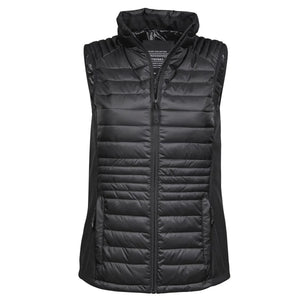 Giacca Ladies crossover bodywarmer nero / S - personalizzabile con logo