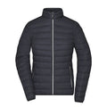 Giacca Ladies Down grigio / S - personalizzabile con logo